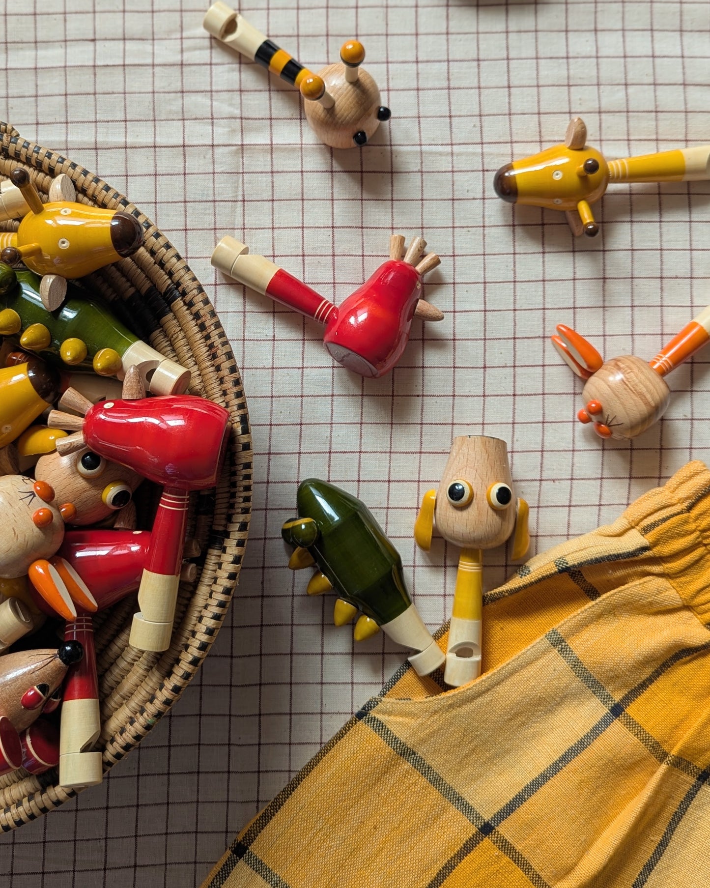 Handcrafted Wooden Whistles