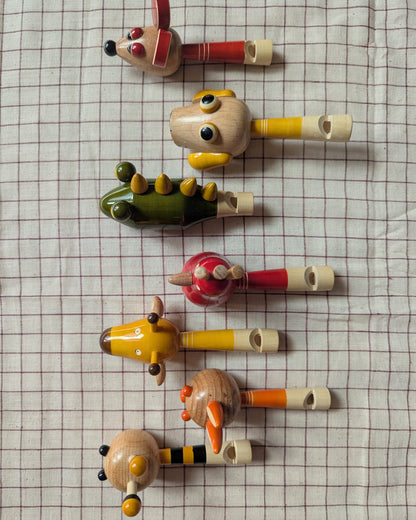 Handcrafted Wooden Whistles