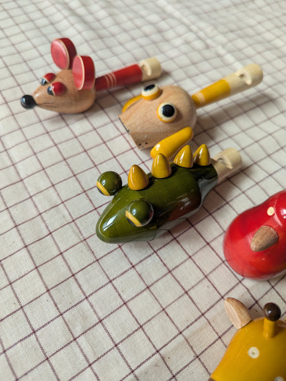 Handcrafted Wooden Whistles