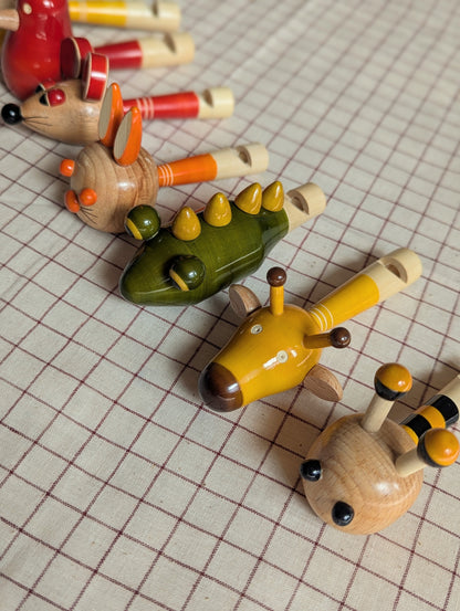 Handcrafted Wooden Whistles