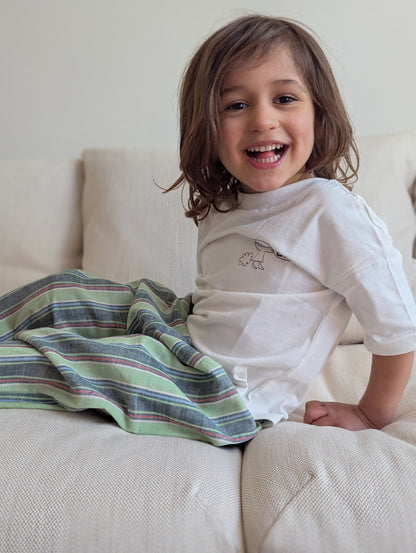NEW Seagrass Stripes Kurma Kids Trousers