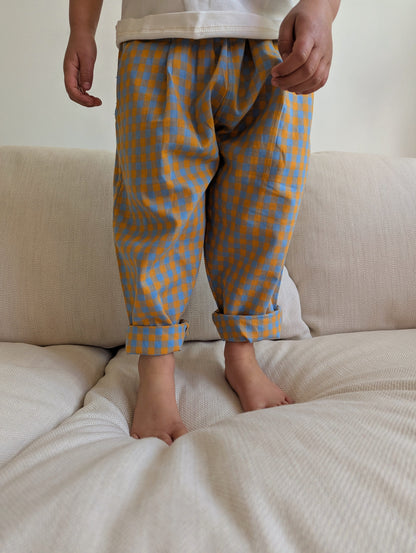 NEW Tesu Checks Kurma Kids Trousers