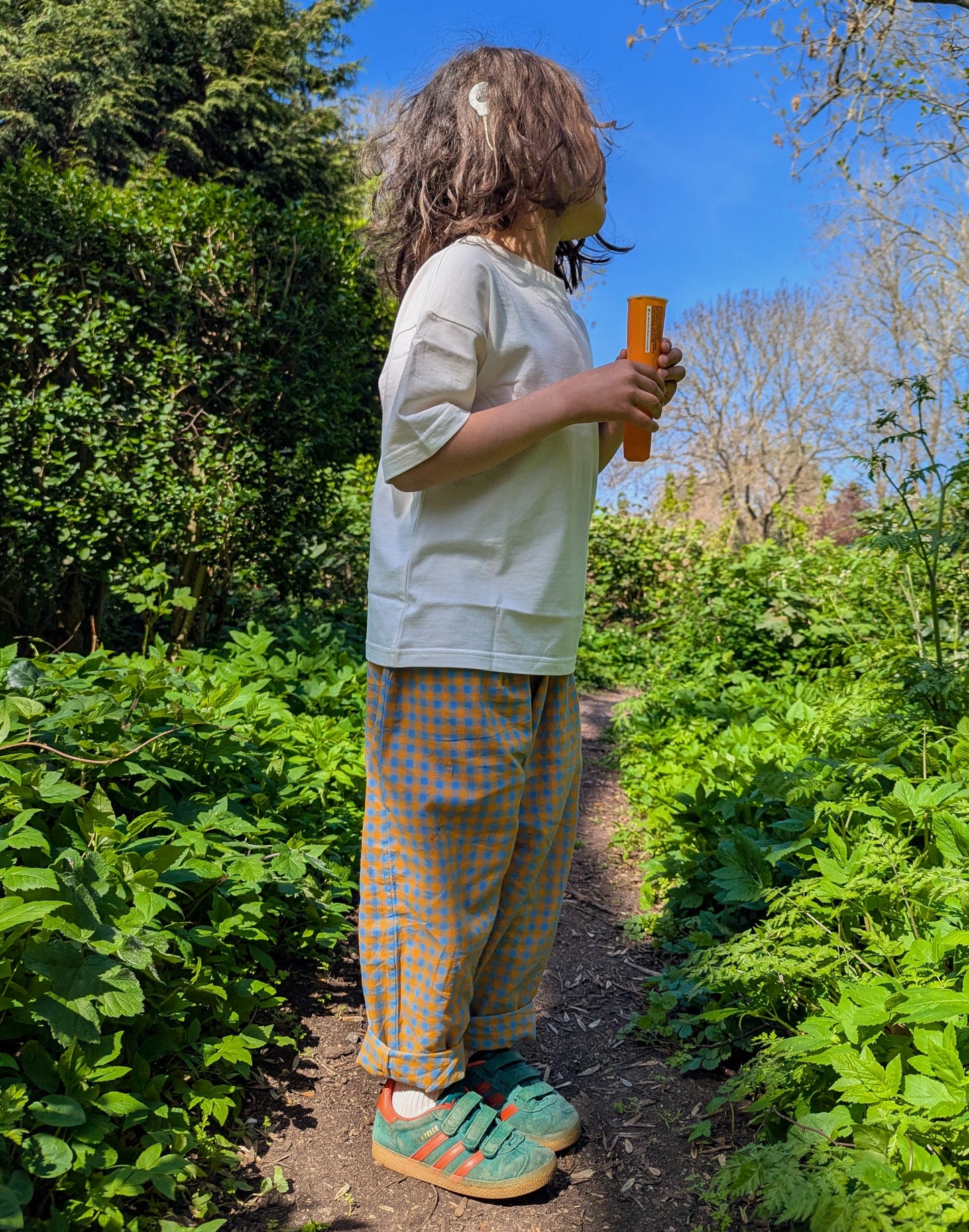 NEW Tesu Checks Kurma Kids Trousers