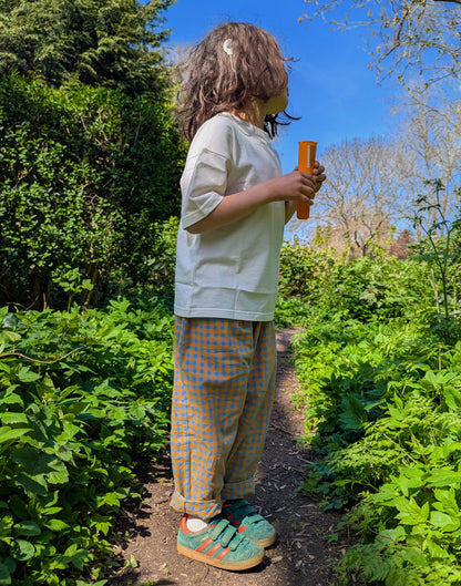NEW Tesu Checks Kurma Kids Trousers
