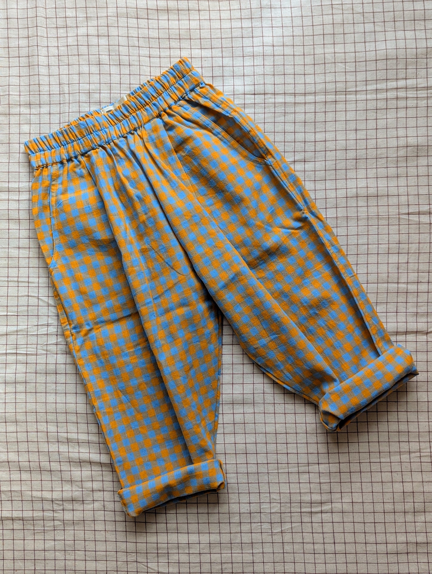NEW Tesu Checks Kurma Kids Trousers
