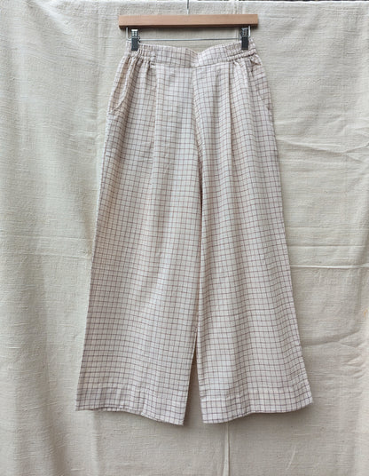 Coconut Checks Mala Trousers
