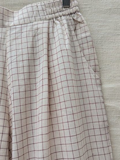 Coconut Checks Mala Trousers