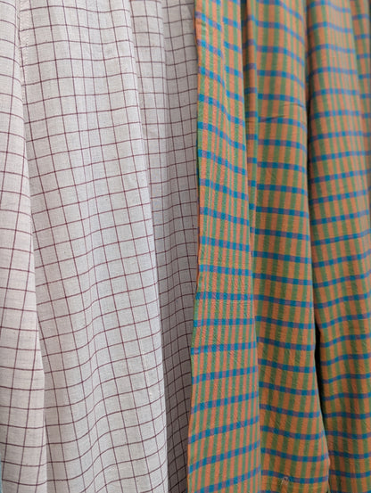 Coconut Checks Mala Trousers