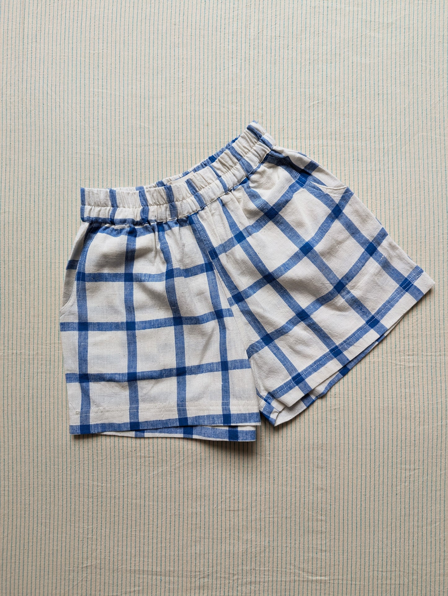 NEW Windowpane Checks Kurma Kids Shorts