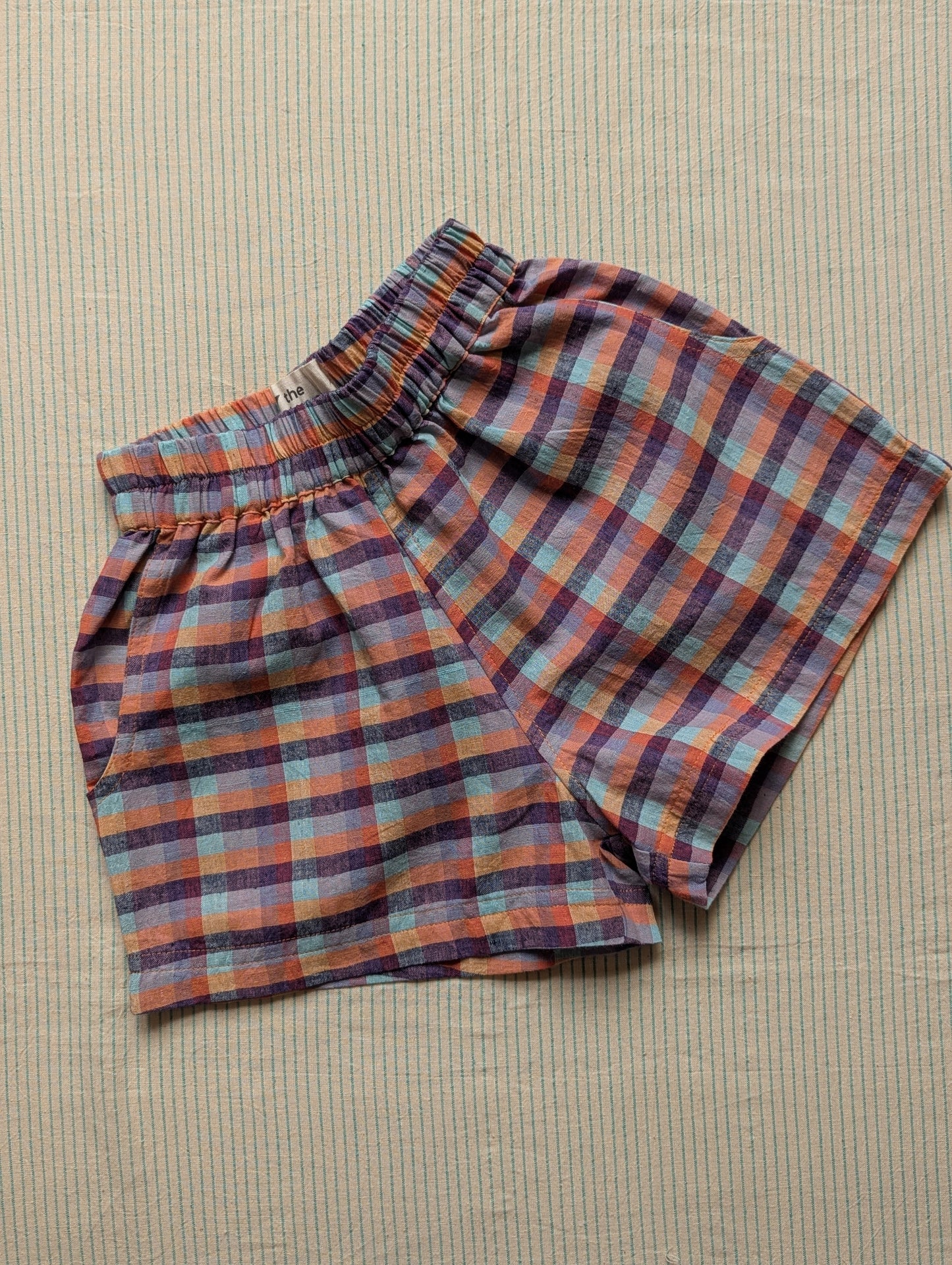 NEW Painter Checks Kurma Kids Shorts