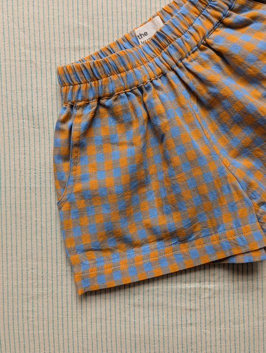 NEW Tesu Checks Kurma Kids Shorts
