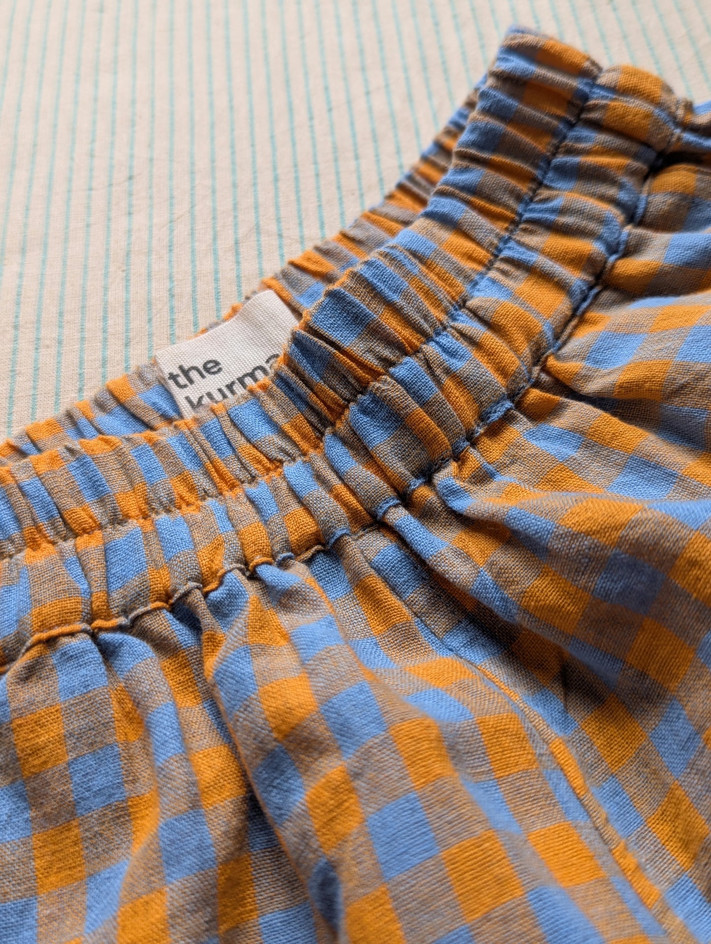NEW Tesu Checks Kurma Kids Shorts