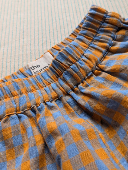 NEW Tesu Checks Kurma Kids Shorts