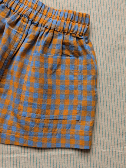 NEW Tesu Checks Kurma Kids Shorts