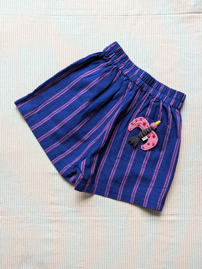 NEW Blue Morpho Kurma Kids Shorts