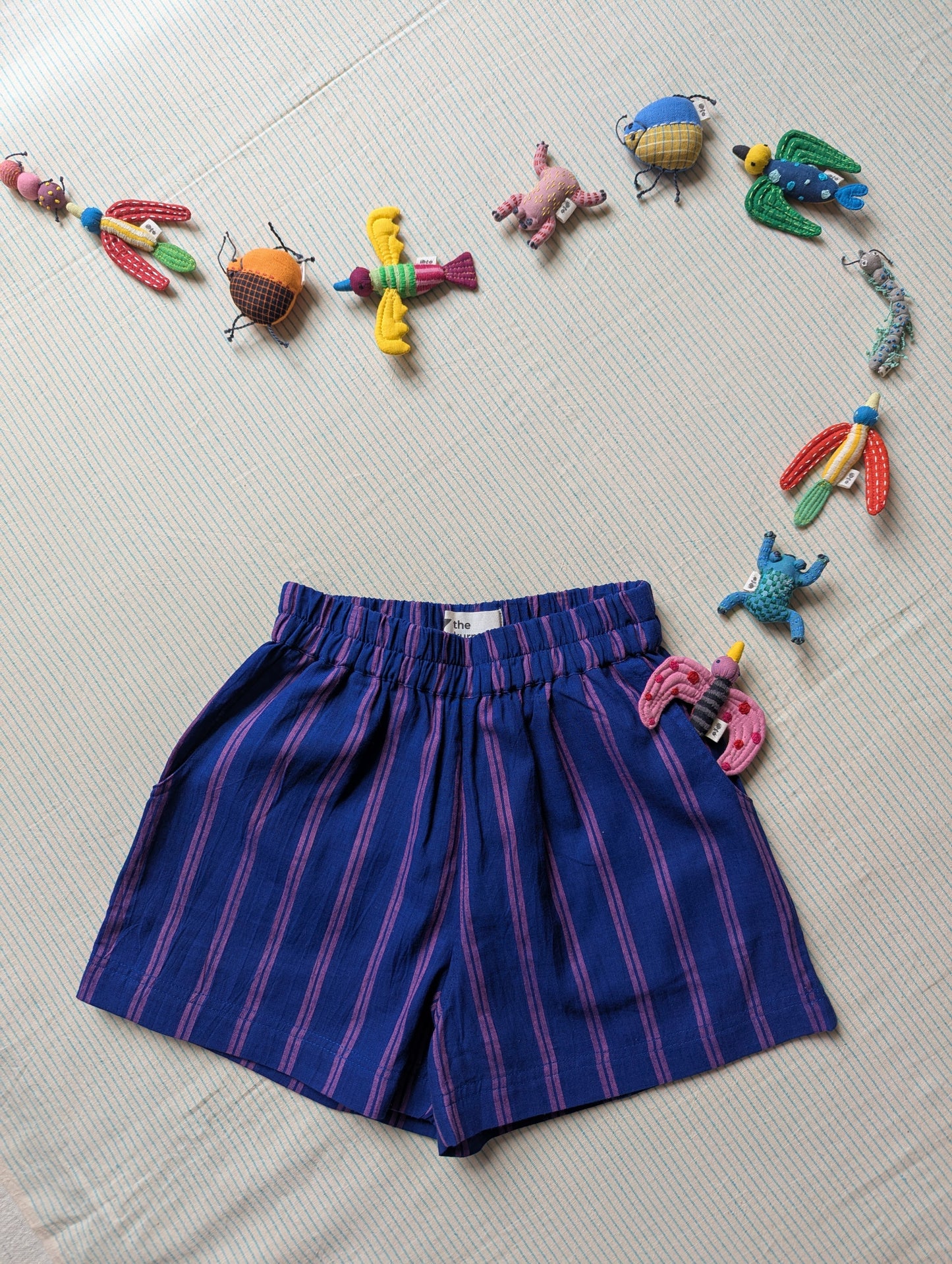 NEW Blue Morpho Kurma Kids Shorts