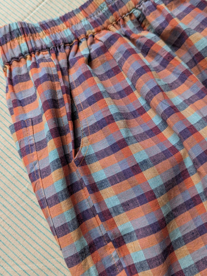 NEW Painter Checks Kurma Kids Trousers