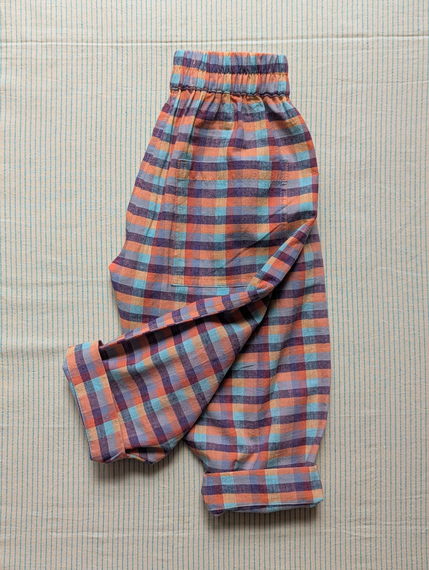 NEW Painter Checks Kurma Kids Trousers