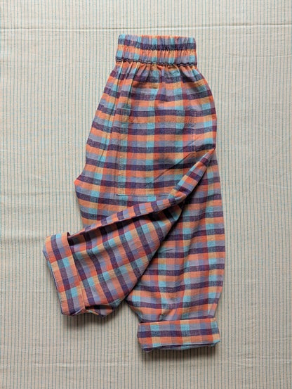 NEW Painter Checks Kurma Kids Trousers