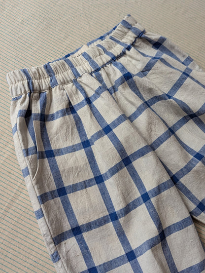 NEW Windowpane Checks Kurma Kids Trousers
