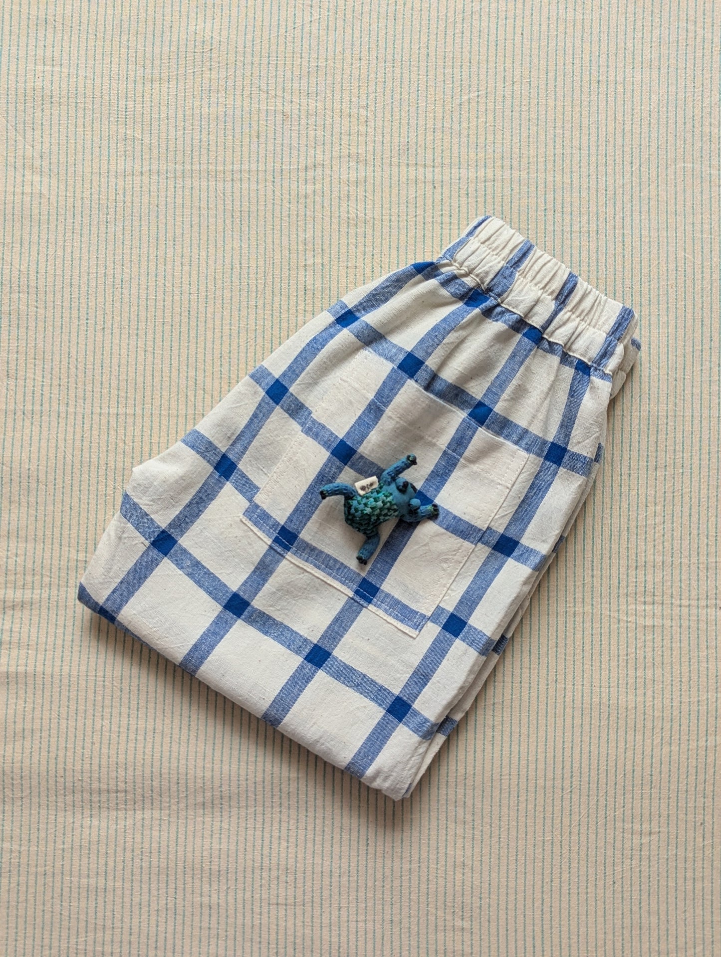 NEW Windowpane Checks Kurma Kids Trousers