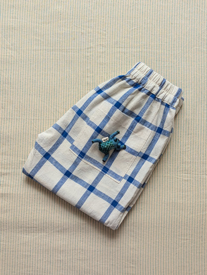 NEW Windowpane Checks Kurma Kids Trousers