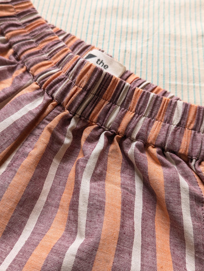 NEW Terracotta Stripes Kurma Kids Shorts