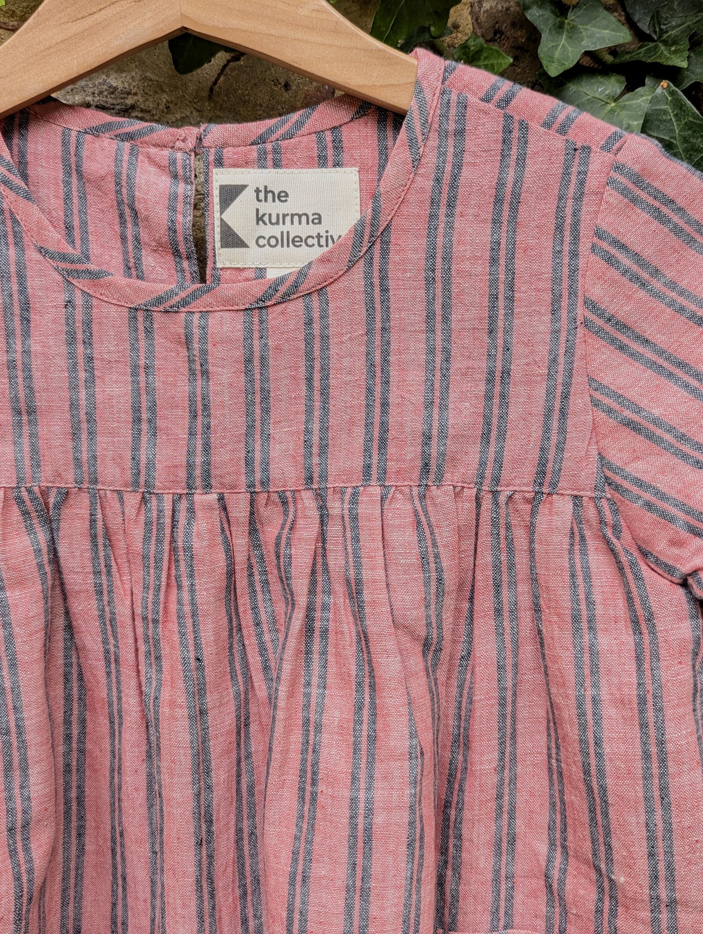 Kulfi Stripes Kurma Kids Dresses
