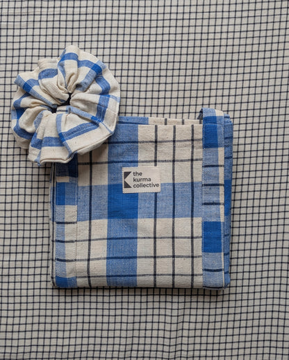 Everyday Bags - Blue/Ecru Checks