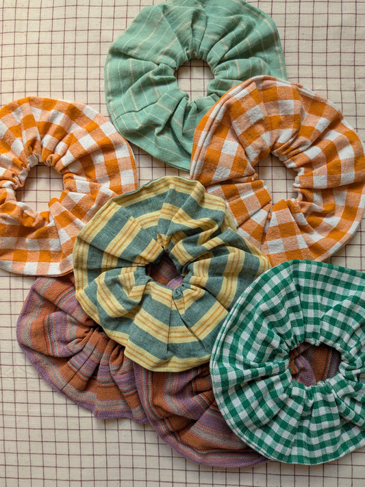 Handloom Scrunchies Large