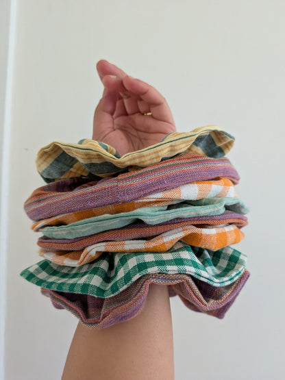 Handloom Scrunchies Large