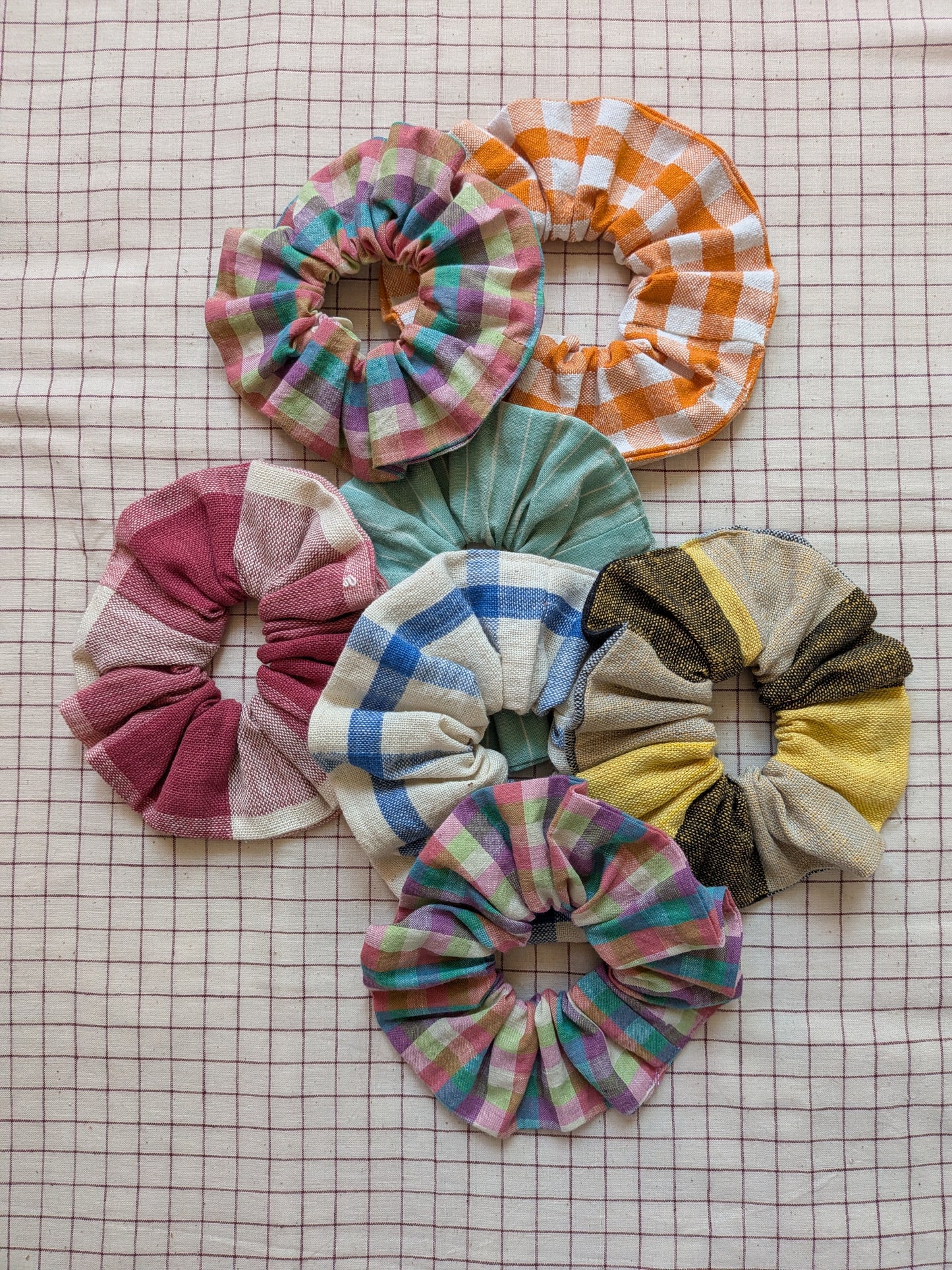 Handloom Scrunchies Medium/Small