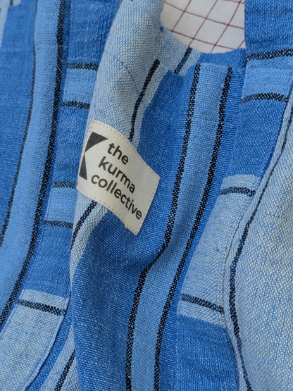 Everyday Bags - Cobalt  Blue Stripes