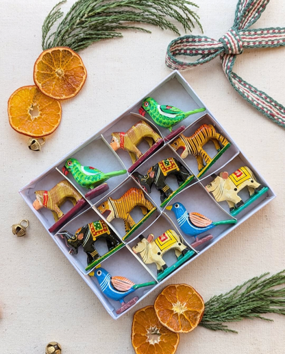 Wooden Folk Birds & Animals