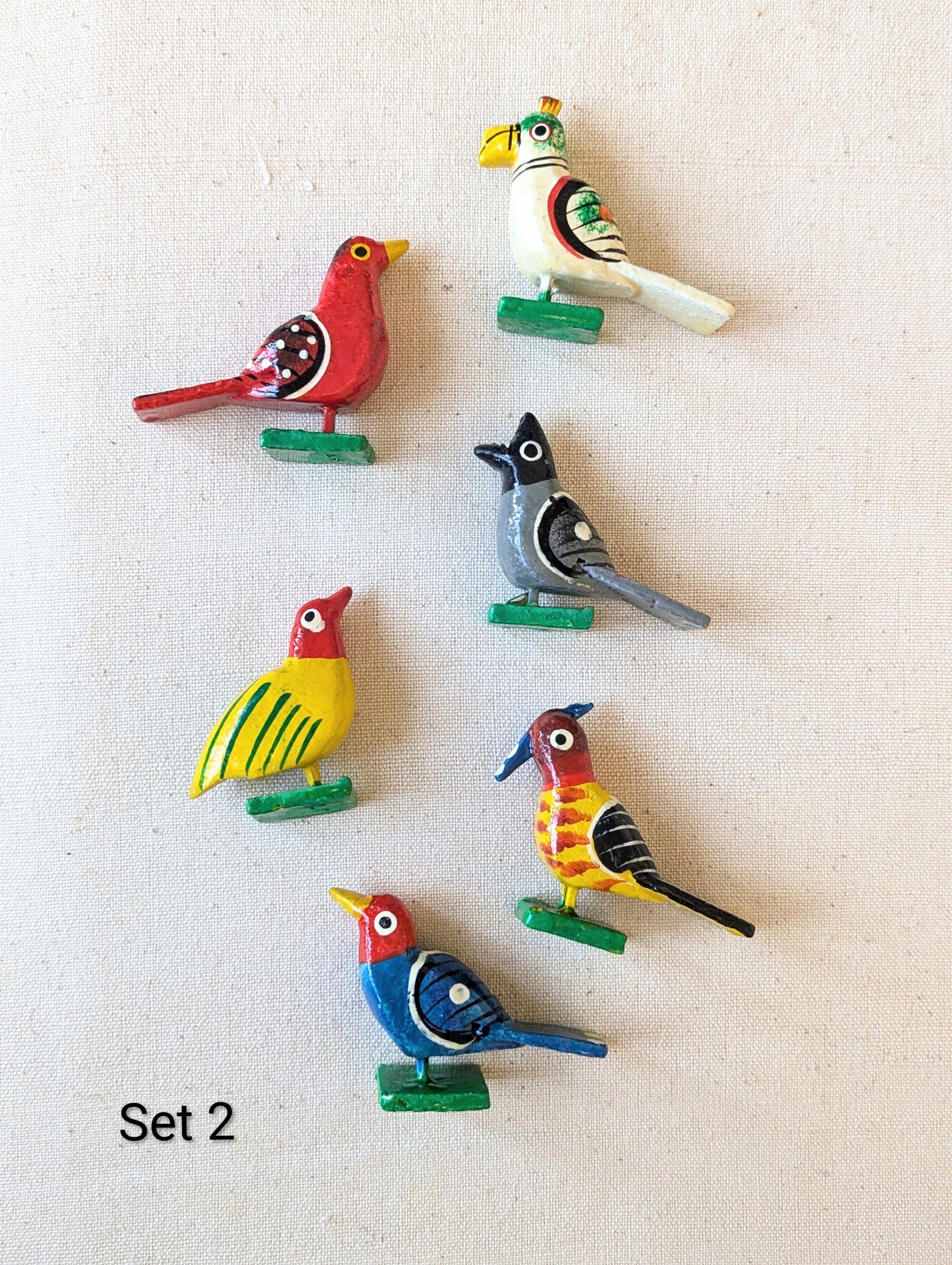 Wooden Folk Birds & Animals