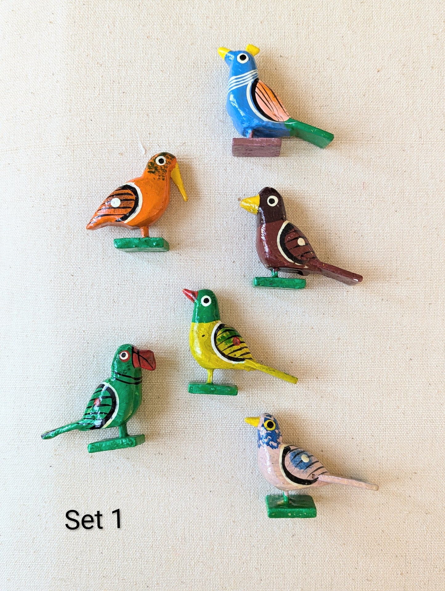Wooden Folk Birds & Animals